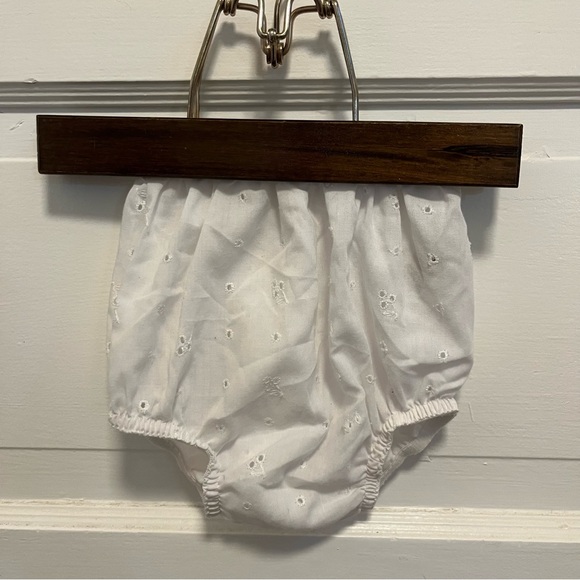 Vintage White Baby Dress & Diaper Cover - Picture 5 of 6
